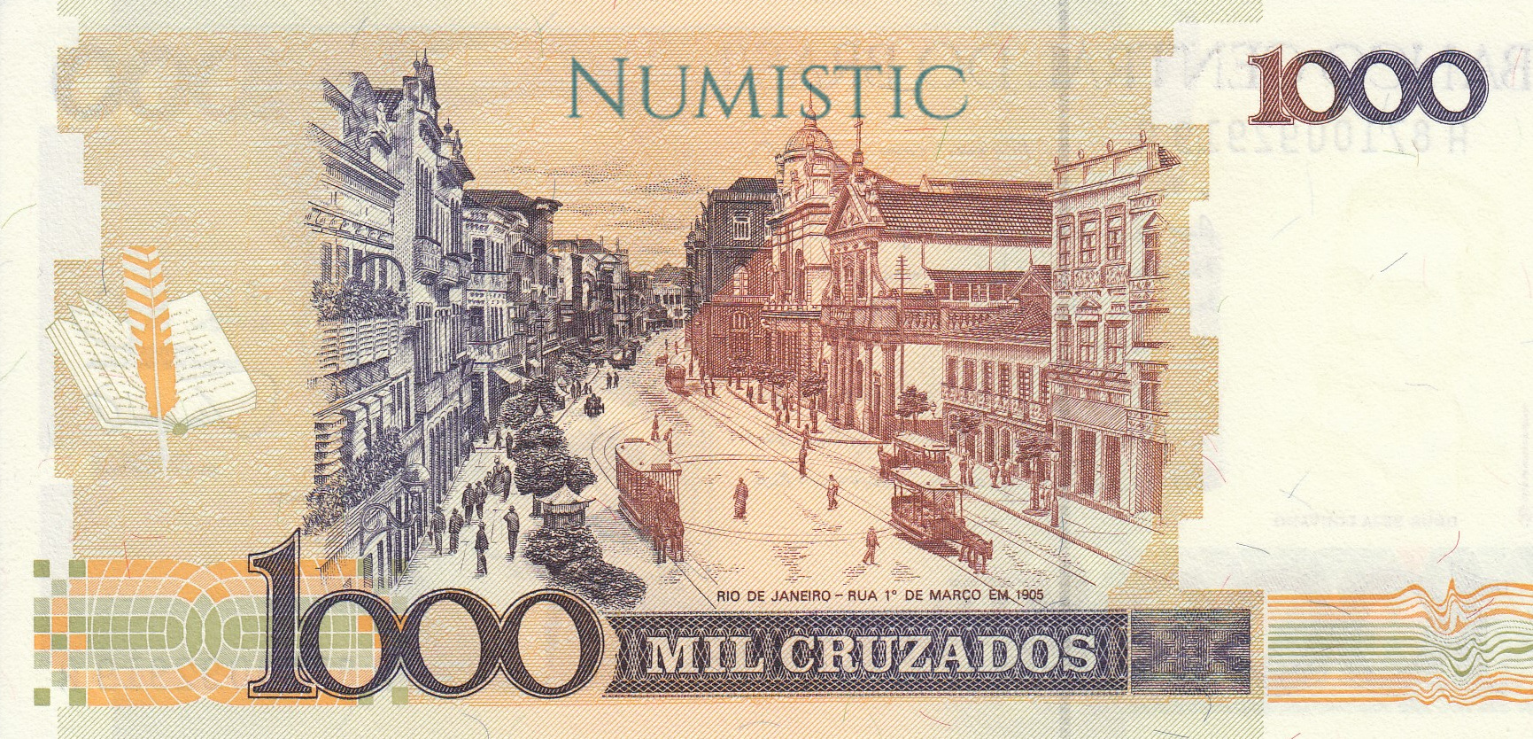 1.000 Cruzados — reverse