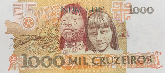 1.000 Cruzeiros — reverse