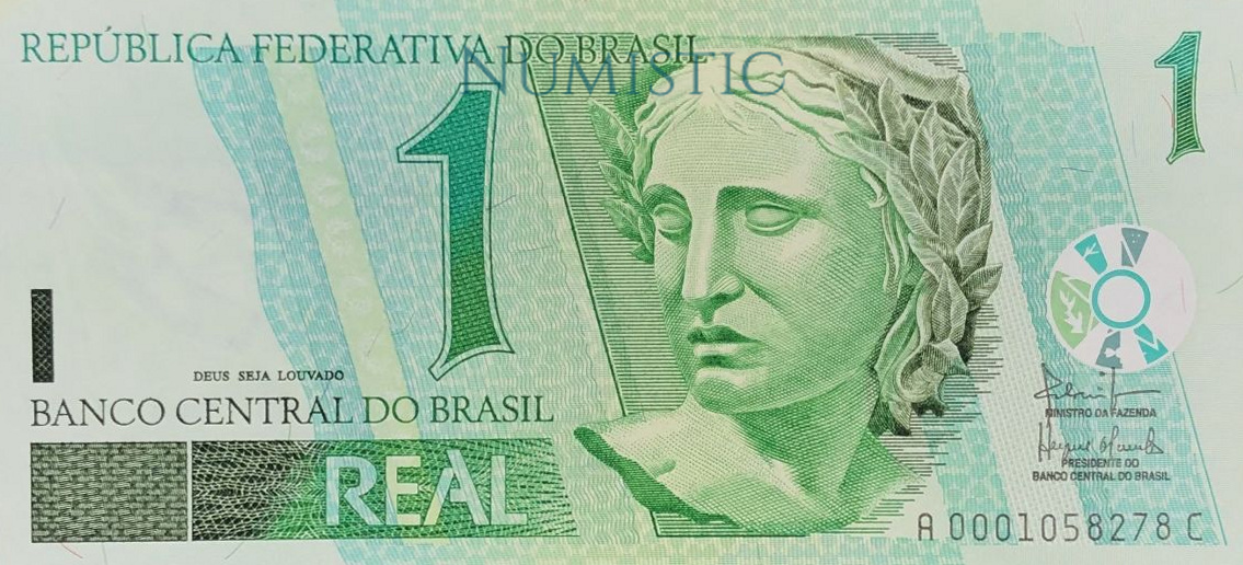 1 Real — obverse