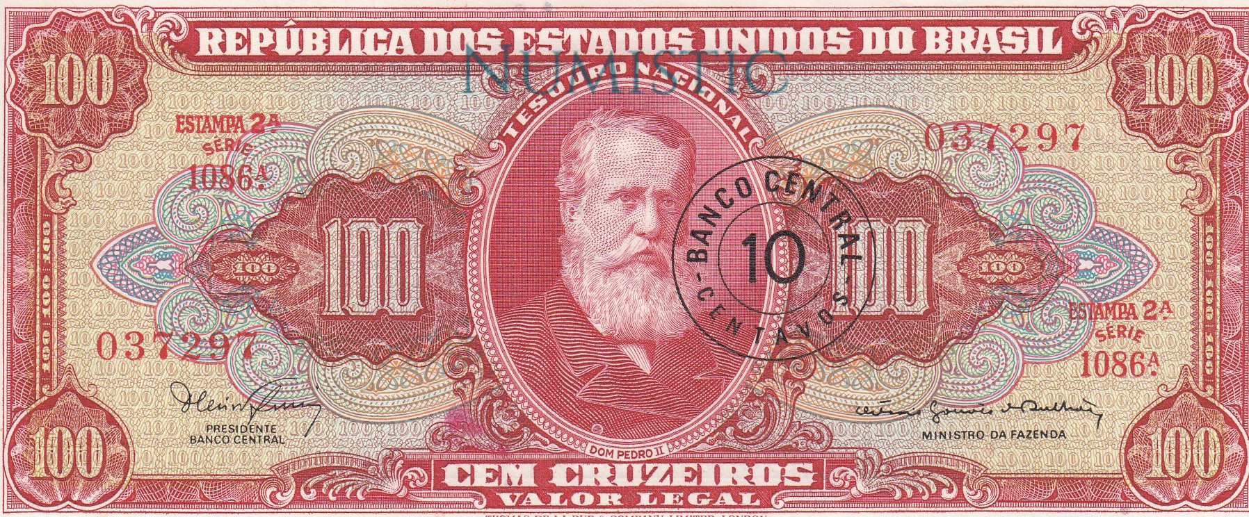 10 Centavos — obverse