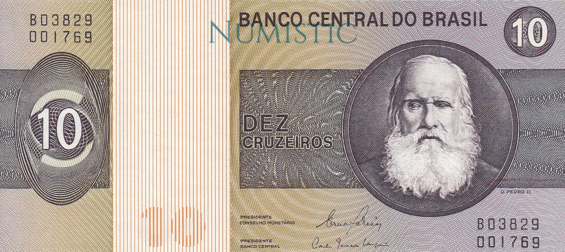 10 Cruzeiros - Estampa A e B — obverse