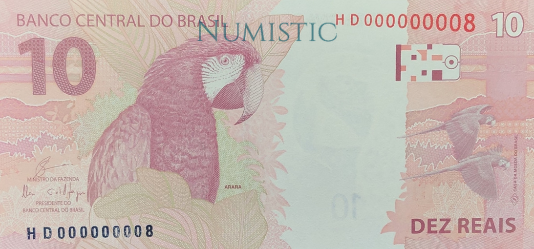 10 Reais — reverse