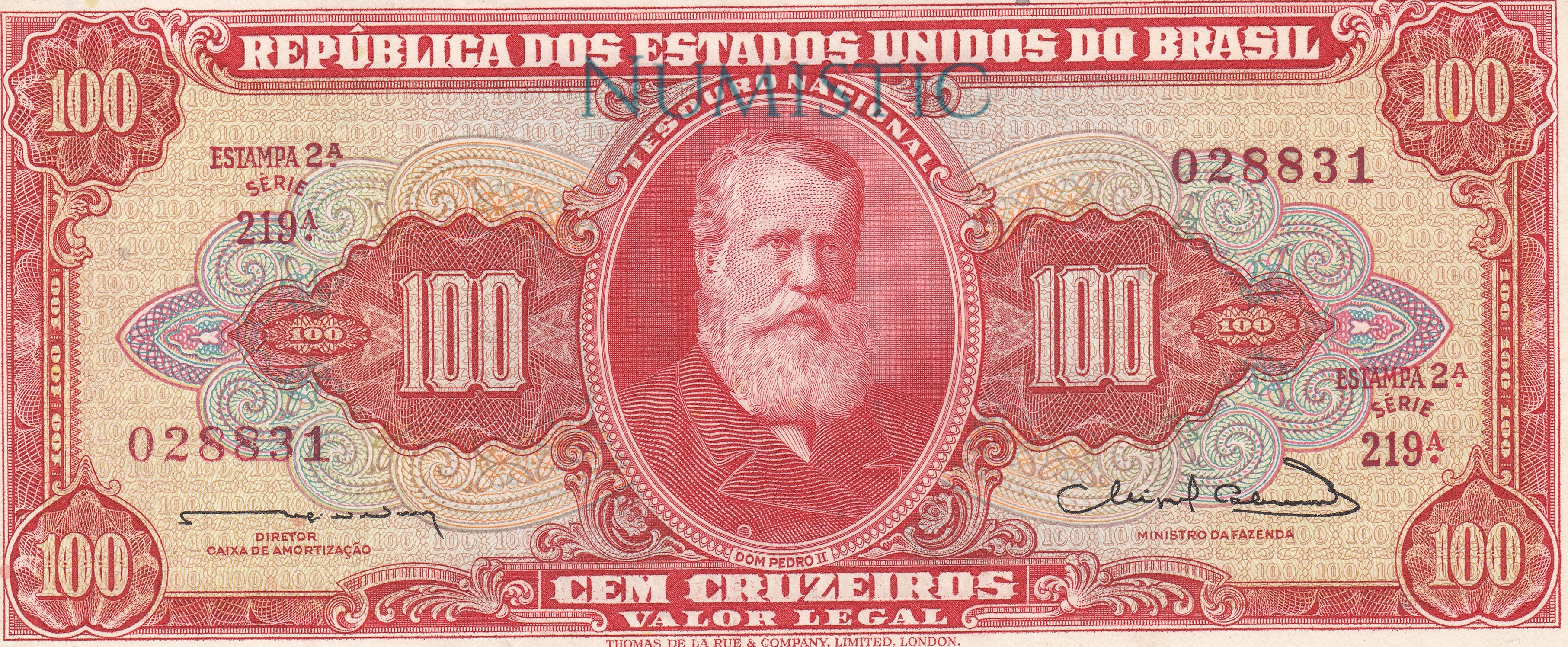 100 Cruzeiros - 2ª Estampa