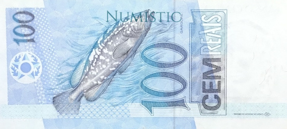 100 Reais — reverse