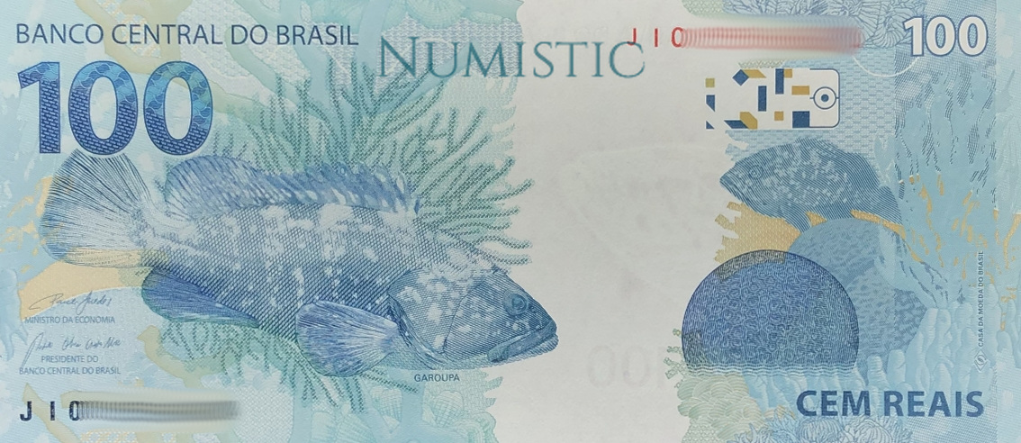 100 Reais — reverse
