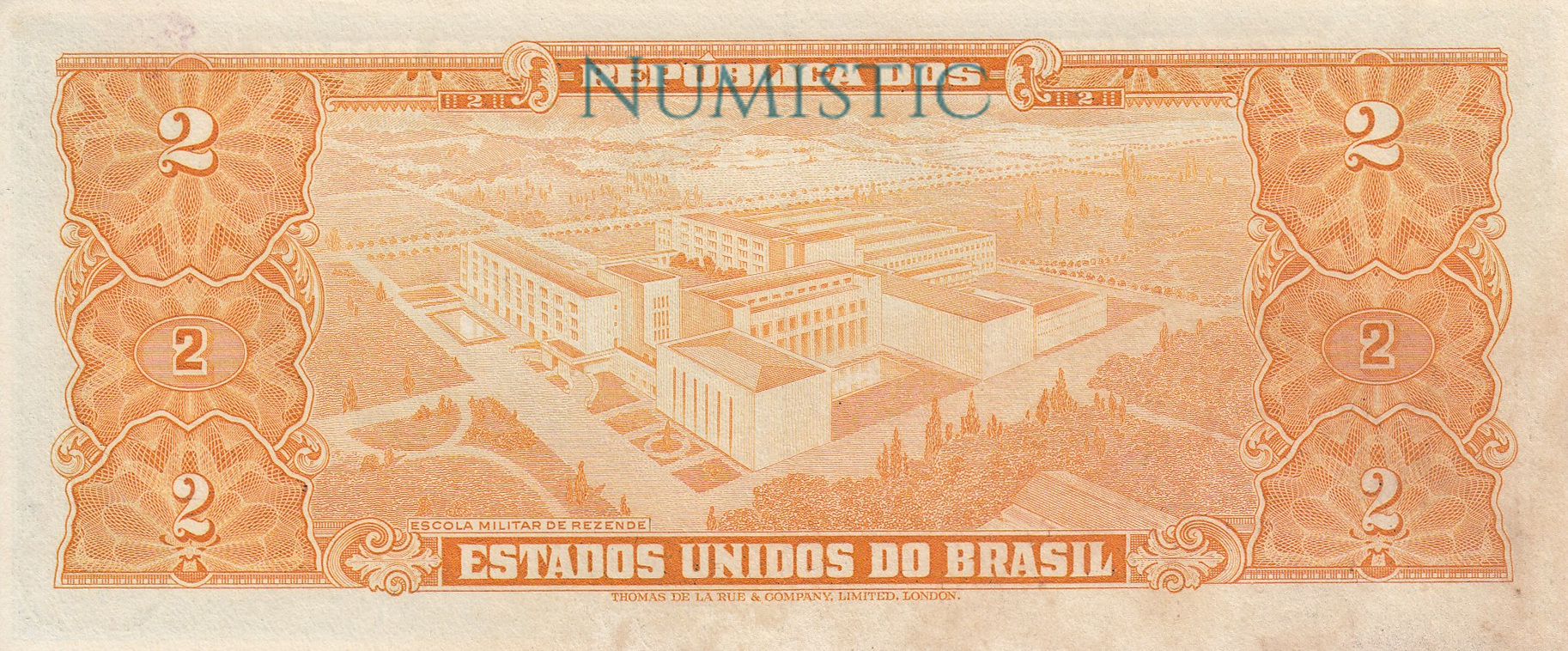 2 Cruzeiros - 2ª Estampa — reverse