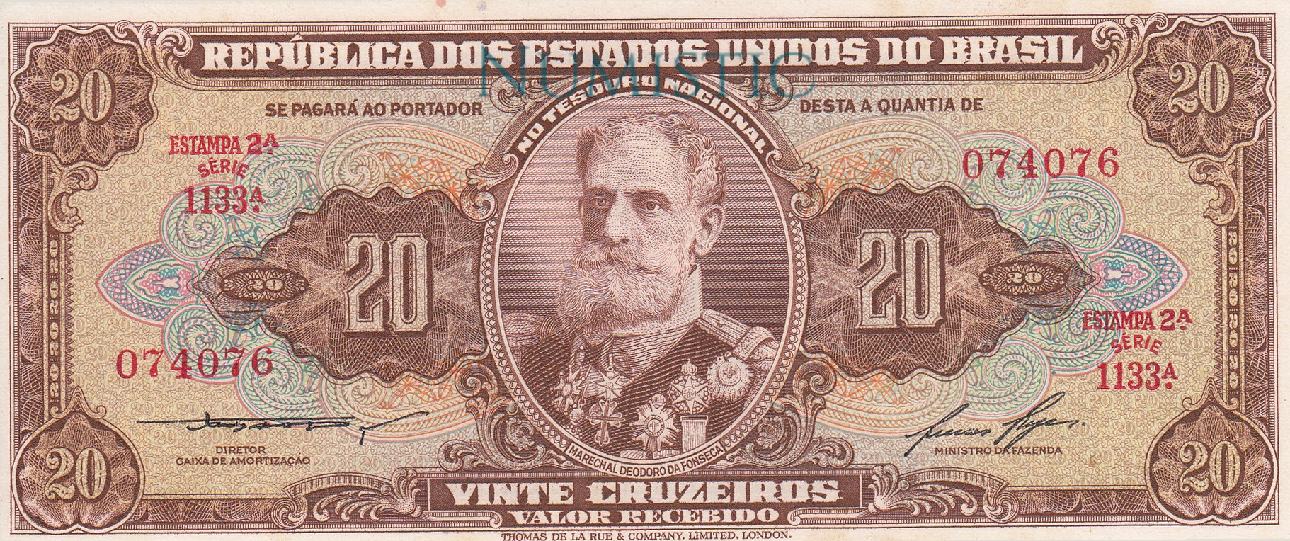 20 Cruzeiros - 2ª Estampa