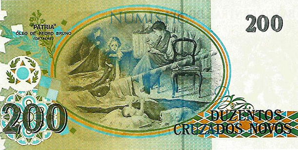 200 Cruzados Novos — reverse