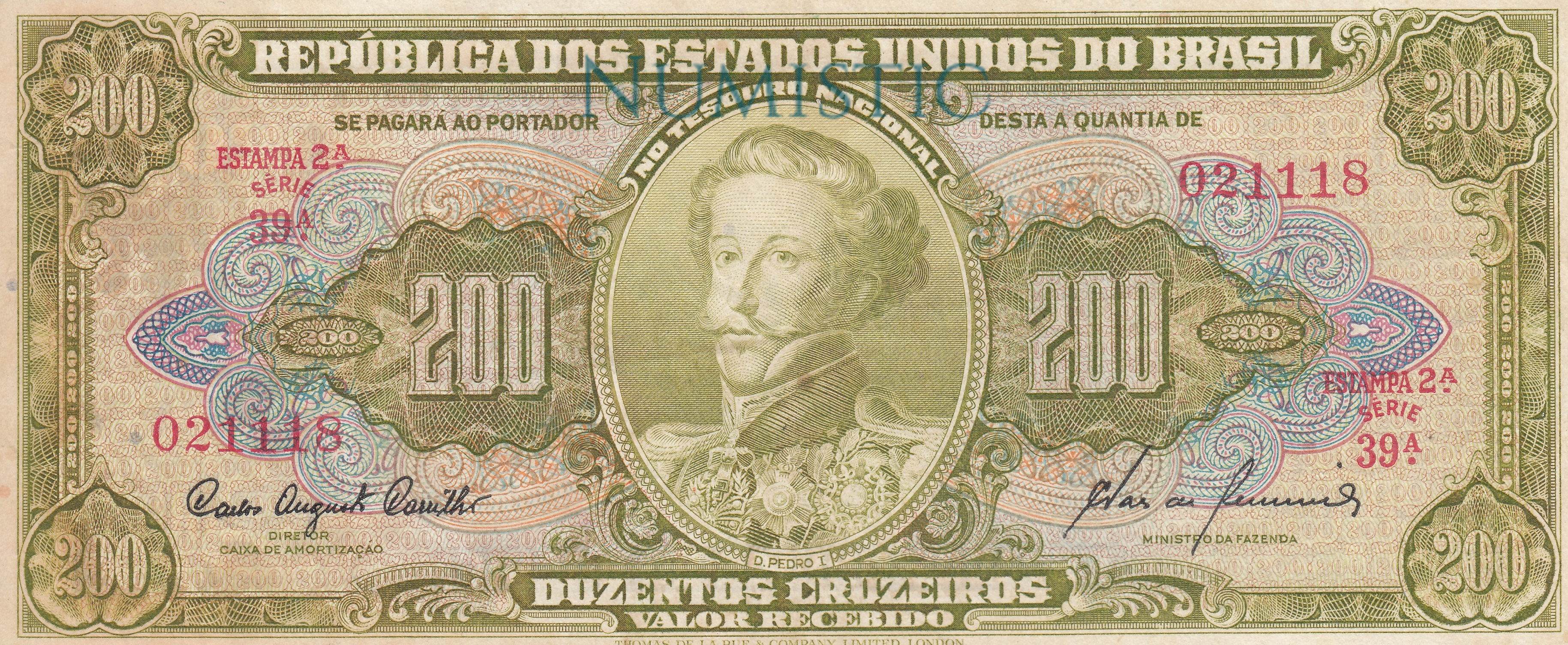 200 Cruzeiros - 2ª Estampa