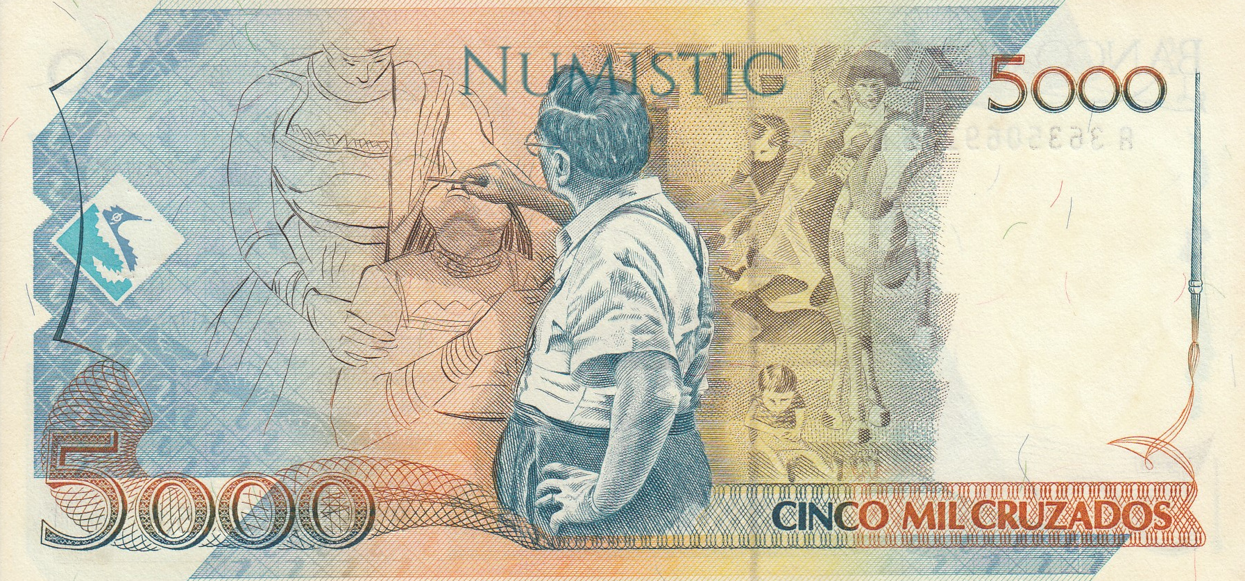 5 Cruzados Novos — reverse