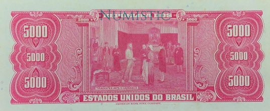 5 Cruzeiros Novos — reverse