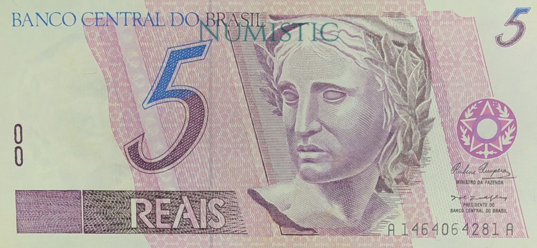 5 Reais — obverse