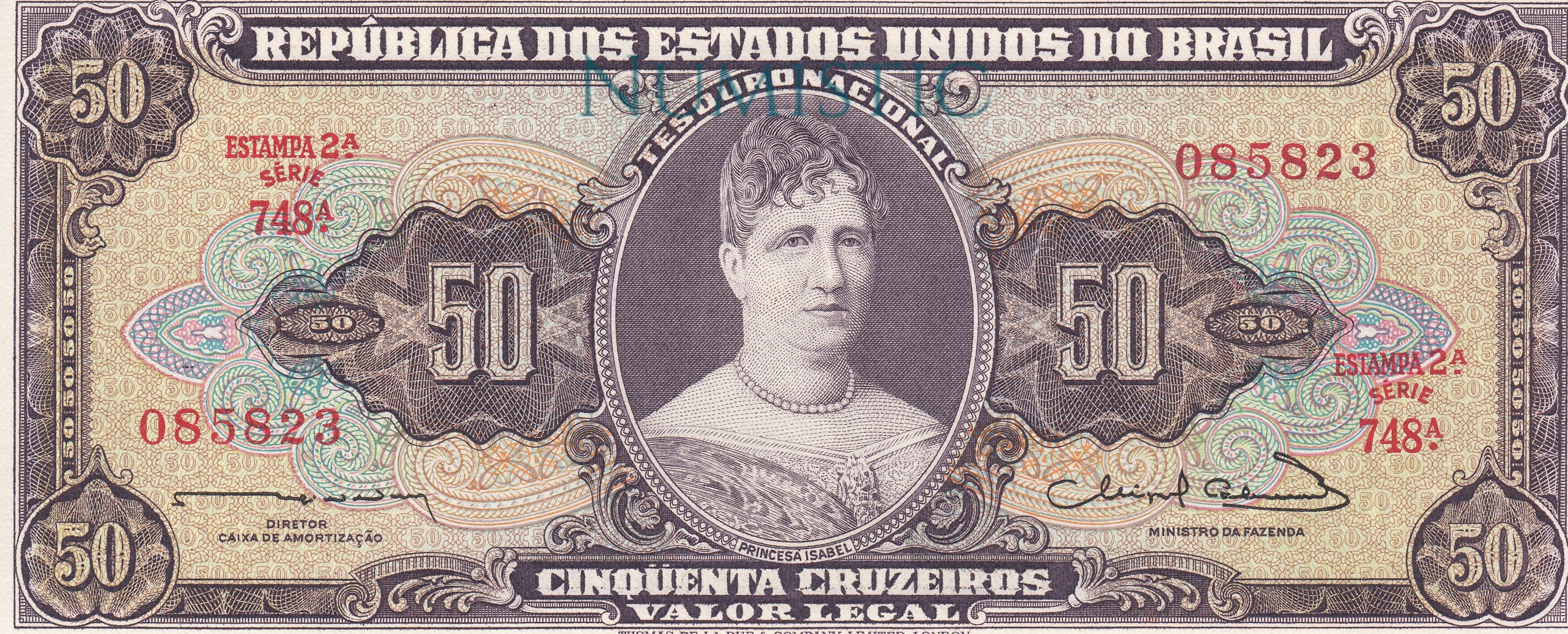 50 Cruzeiros - 2ª Estampa