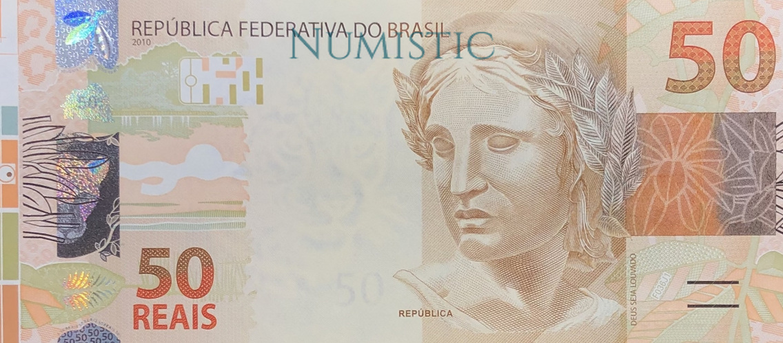 50 Reais — obverse