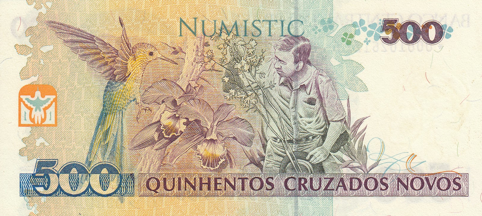 500 Cruzados Novos — reverse