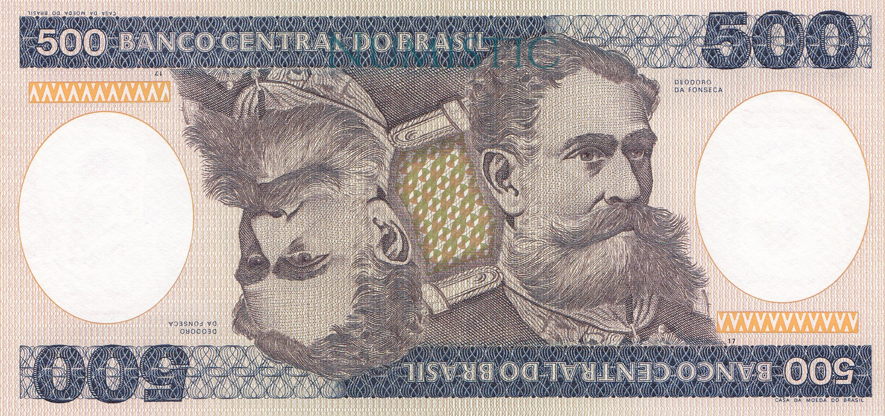 500 Cruzeiros - 2a Estampa — reverse