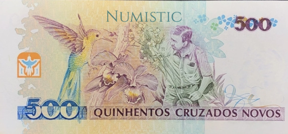 500 Cruzeiros — reverse