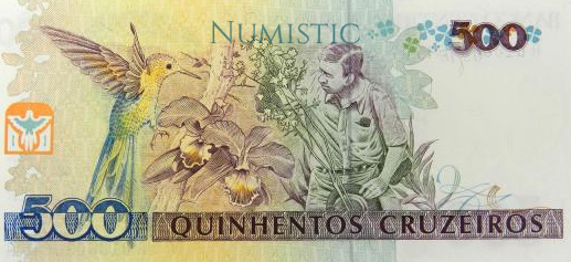 500 Cruzeiros — reverse