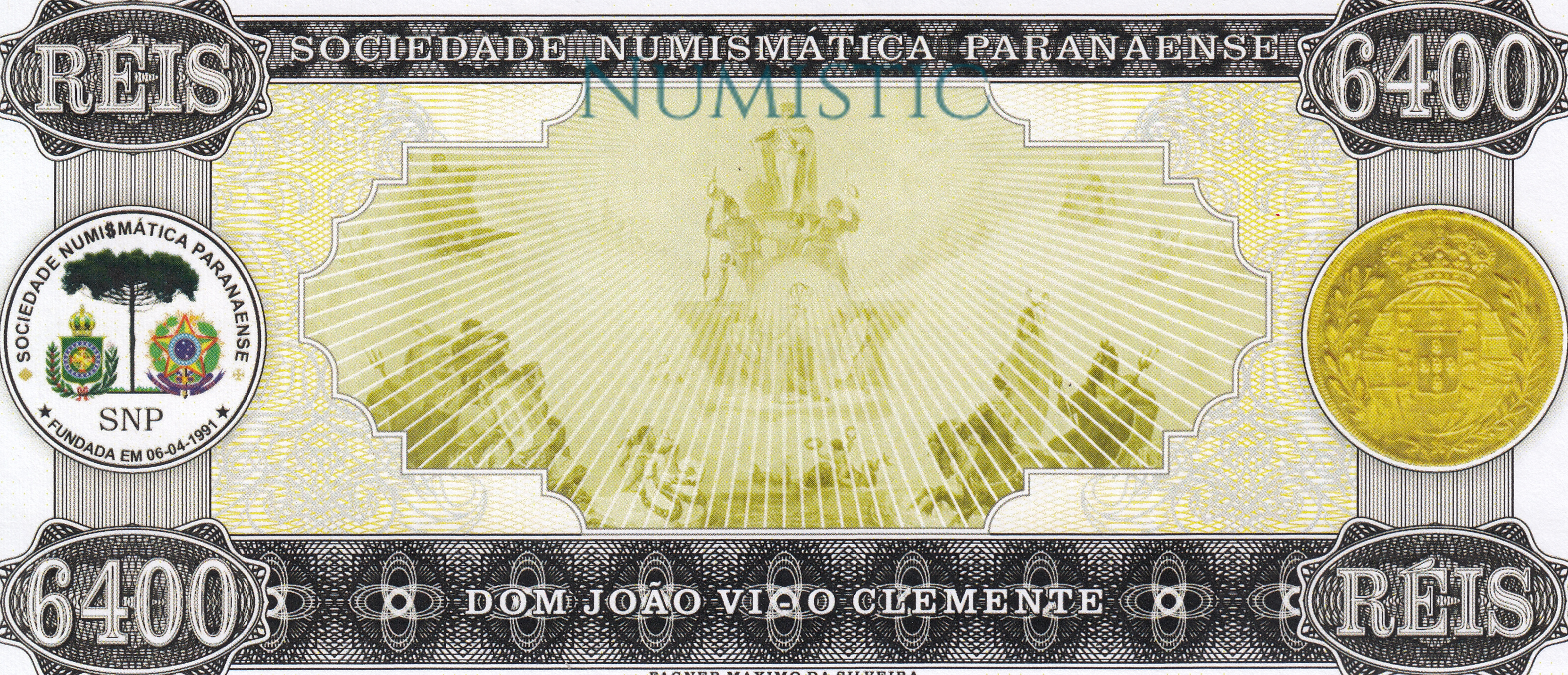 6.400 Réis SNP — reverse
