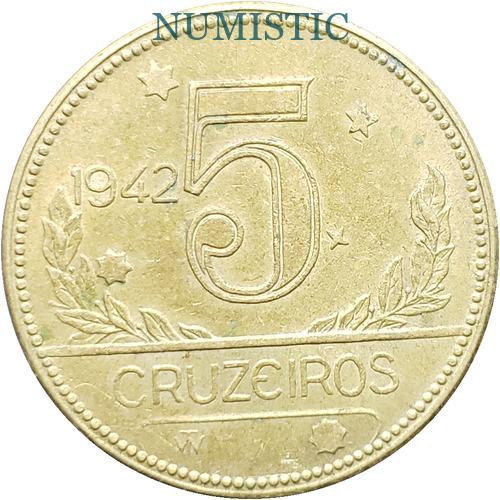 5 Cruzeiros — obverse