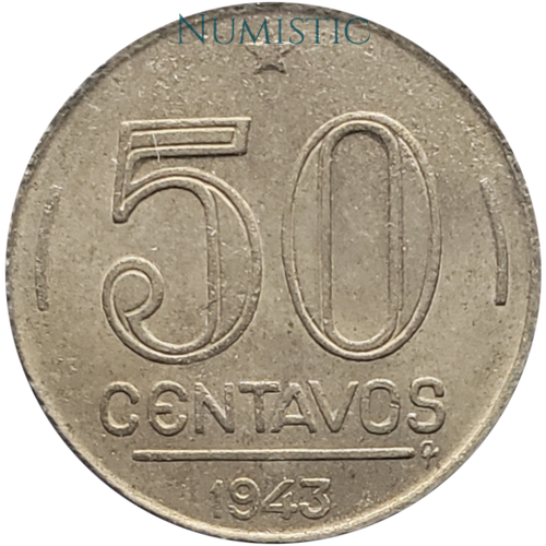 50 Centavos - Getúlio Vargas — reverse