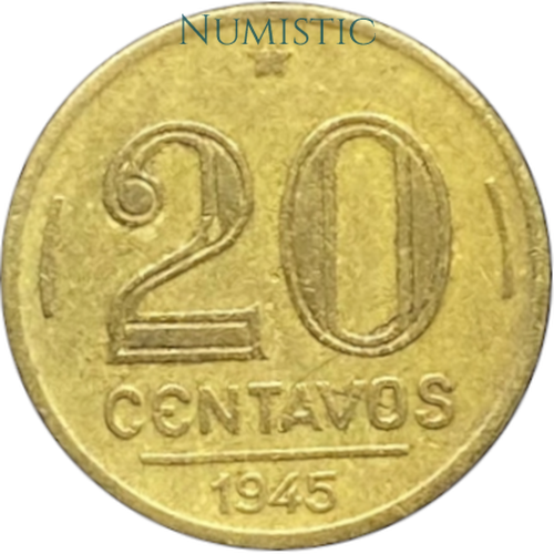 20 Centavos - Getúlio Vargas — obverse