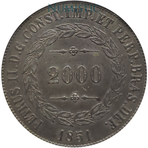 2.000 Réis - Coroa 1P — obverse