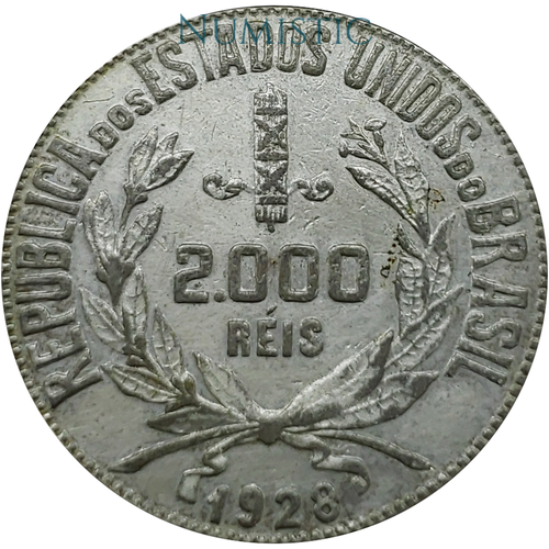 2.000 Réis "Mocinha" — reverse
