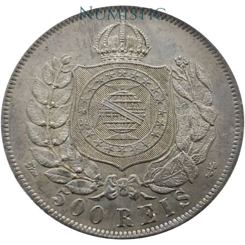 500 Réis - Busto 1P — reverse