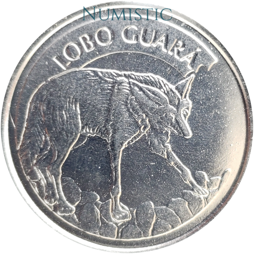 100 Cruzeiros Reais - Lobo Guará — obverse
