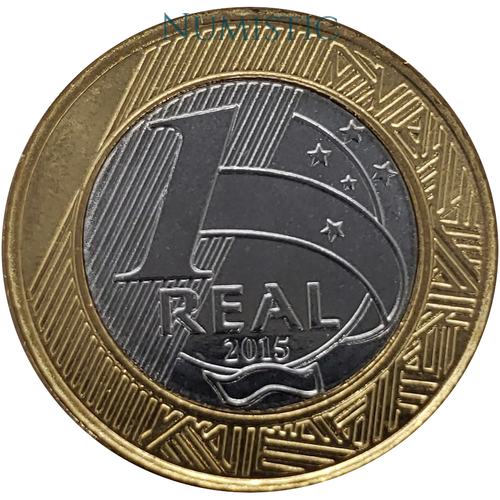 1 Real - Banco Central 50 anos — reverse