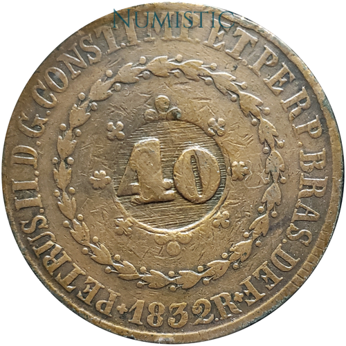 80 Réis - Rio de Janeiro "R" — obverse