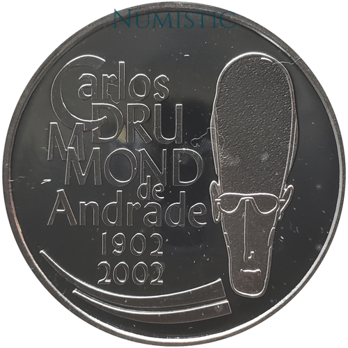 2 Reais - Centenário de Carlos Drummond de Andrade — obverse