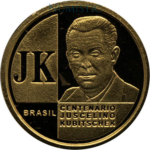 20 Reais - Centenário de Juscelino Kubitschek — obverse
