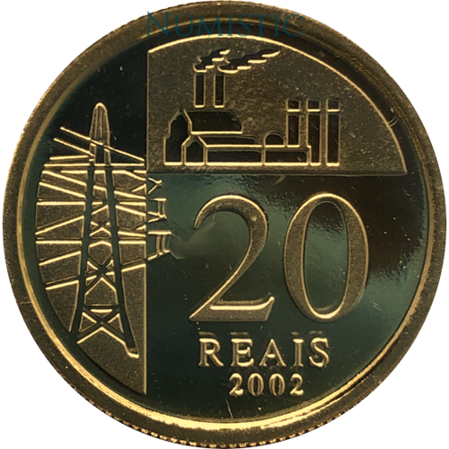 20 Reais - Centenário de Juscelino Kubitschek — reverse