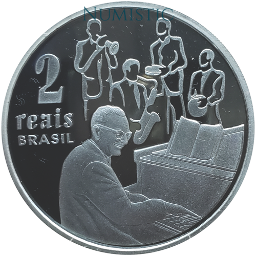 2 Reais - Centenário de Ary Barroso — reverse