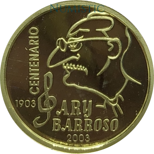 20 Reais - Centenário de Ary Barroso — reverse