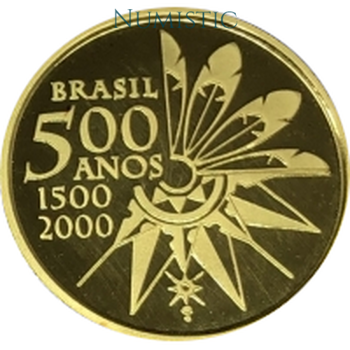 20 Reais - V Centenário do Descobrimento do Brasil — obverse