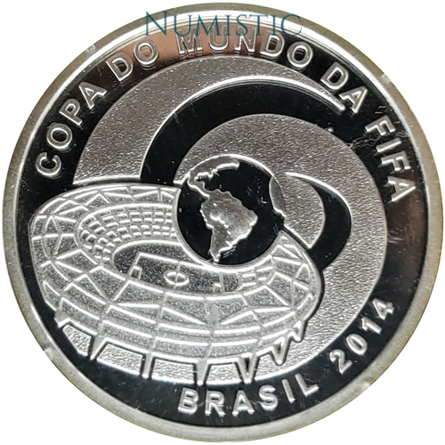 5 Reais - Copa do Mundo da Fifa Brasil 2014 - Cidades Sede — obverse