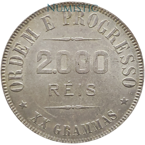 2.000 Réis — obverse