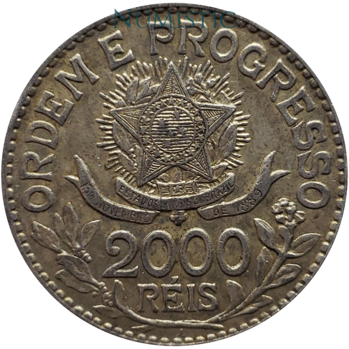 2.000 Réis - Estrelas Soltas — reverse