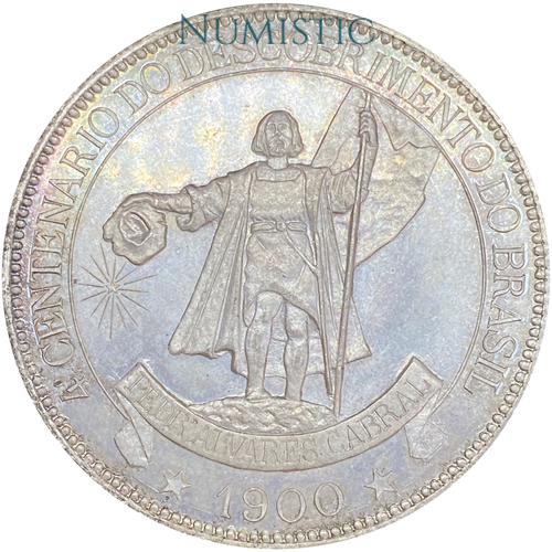 4.000 Réis - IV Centenário do Descobrimento do Brasil — obverse