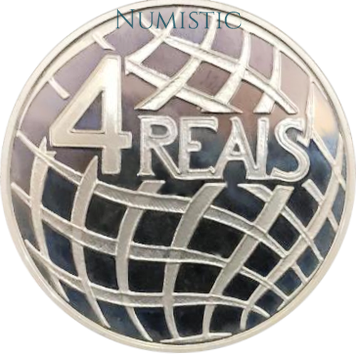 4 Reais - Tetracampeonato Mundial de Futebol — reverse