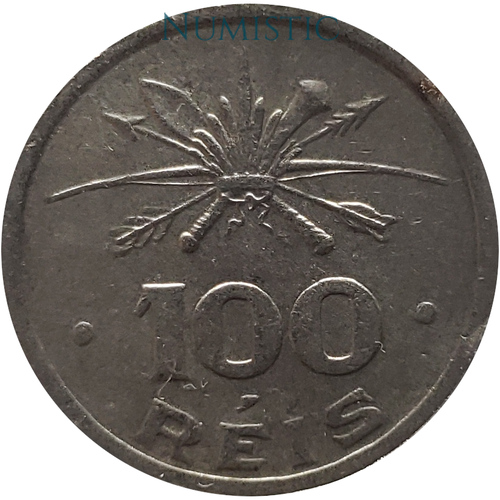 100 Réis - Vicentina — reverse