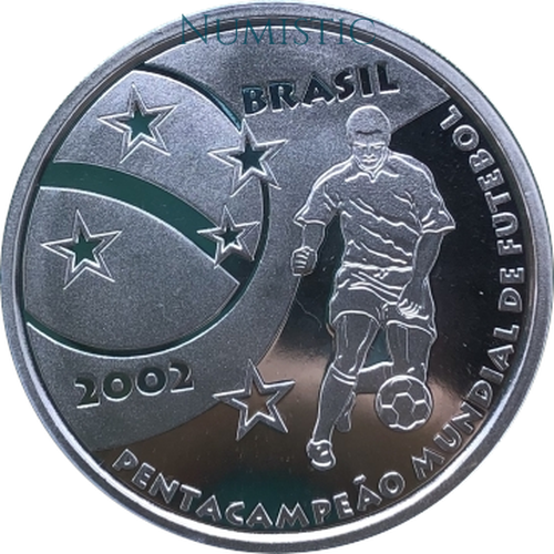 5 Reais - Pentacampeonato Mundial de Futebol — obverse