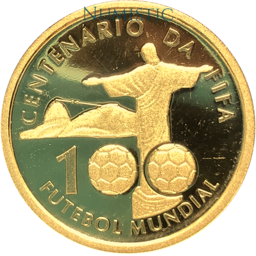 20 Reais - Centenário da FIFA — obverse