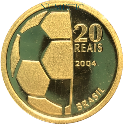 20 Reais - Centenário da FIFA — reverse