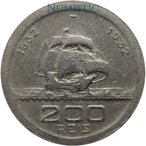 200 Réis - Vicentina — reverse