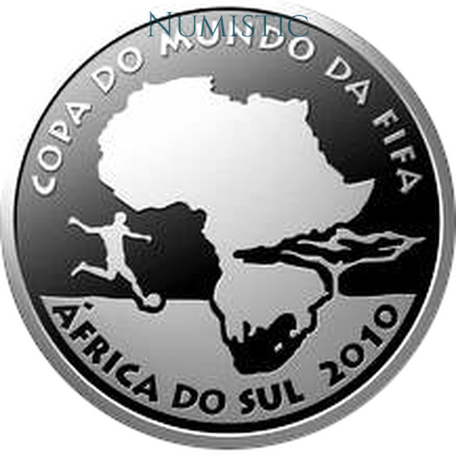 5 Reais - Copa do Mundo da Fifa África do Sul 2010 — obverse