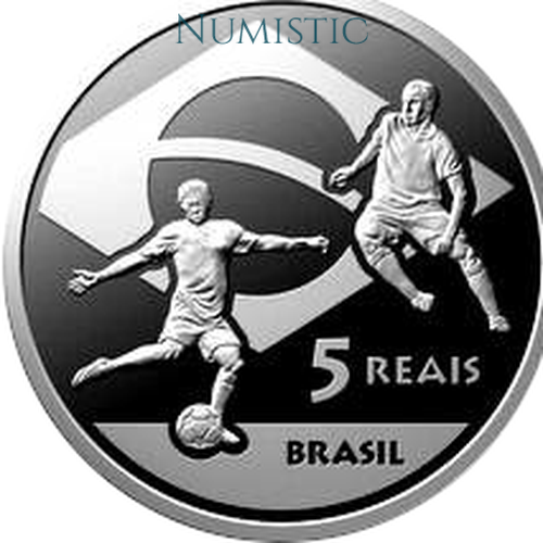 5 Reais - Copa do Mundo da Fifa África do Sul 2010 — reverse
